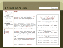 Tablet Screenshot of bitsinthewind.com